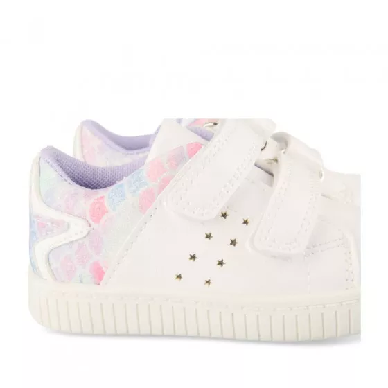 Baskets BLANC FREEMOUSS GIRL