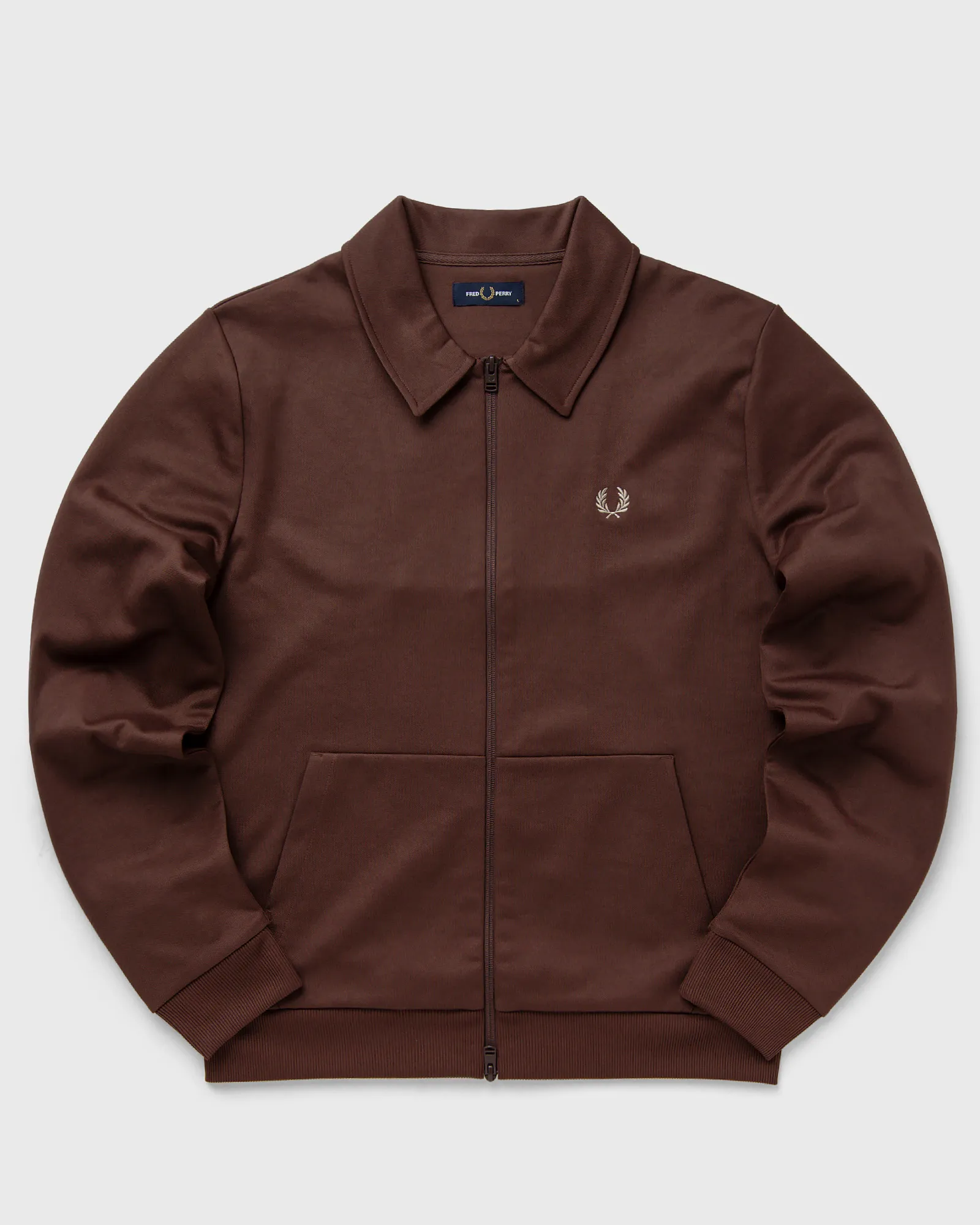 Fred Perry Tape Detail Collared Track Jkt