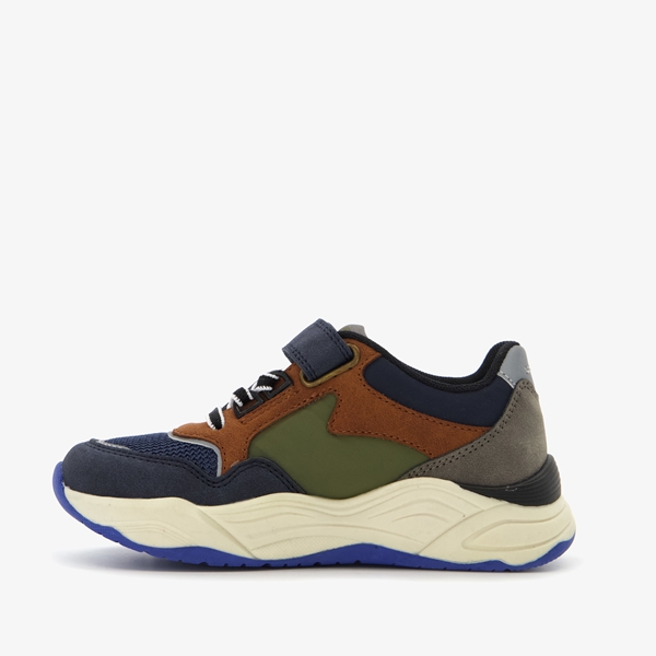 Blue Box jongens sneakers blauw/bruin