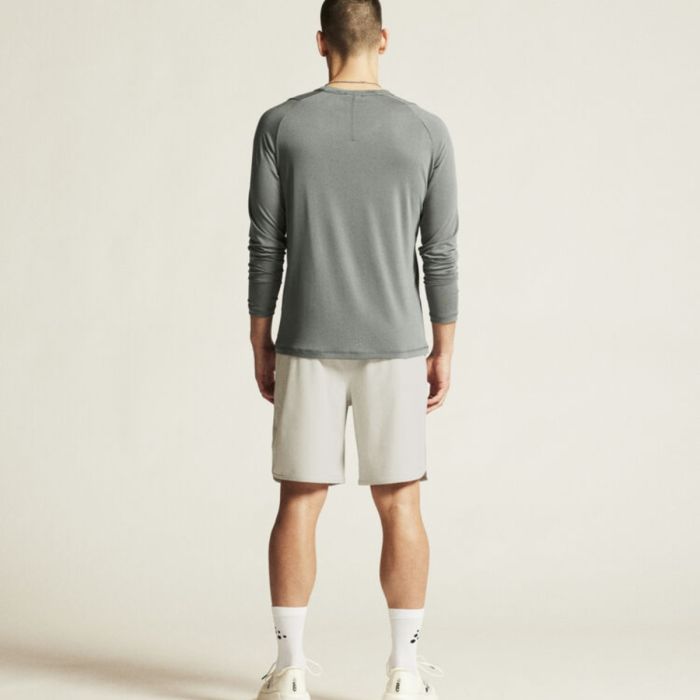 Craft Herre Trøjer Collective Bi-Blend LS Tee Grå