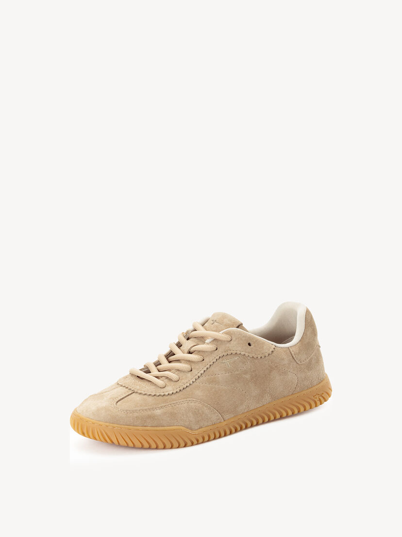 Leren Sneaker - beige