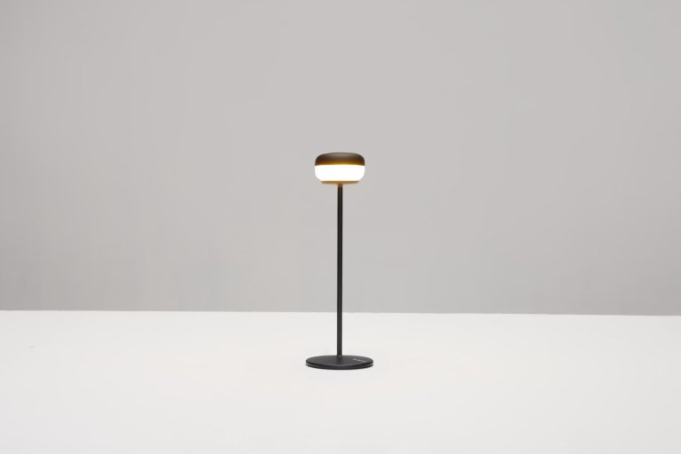 Fatboy Cheerio tafellamp LED oplaadbaar Jet Blue