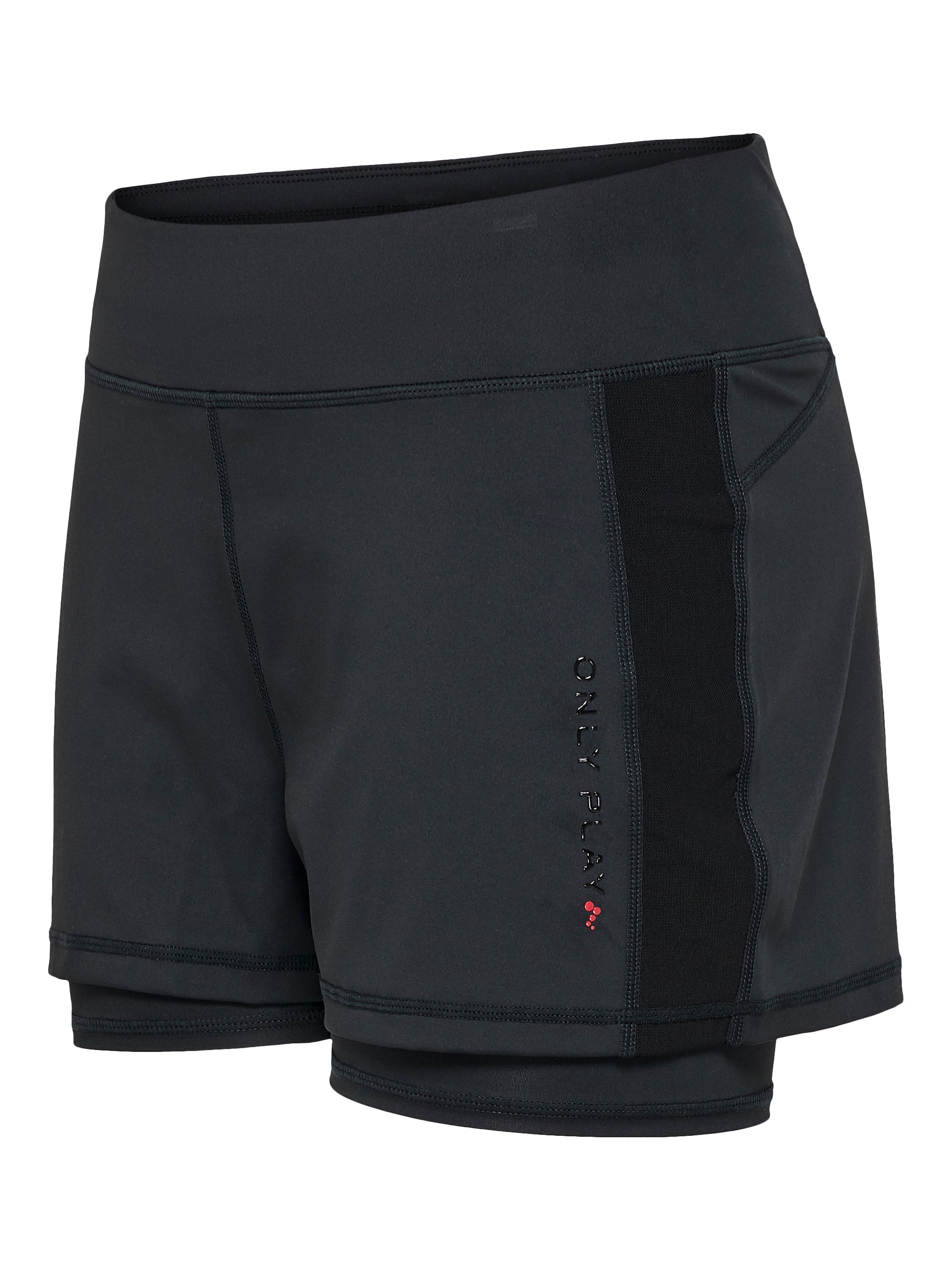ONPPERFORM Mittlere Taille Enger Schnitt Trainingsshorts Black