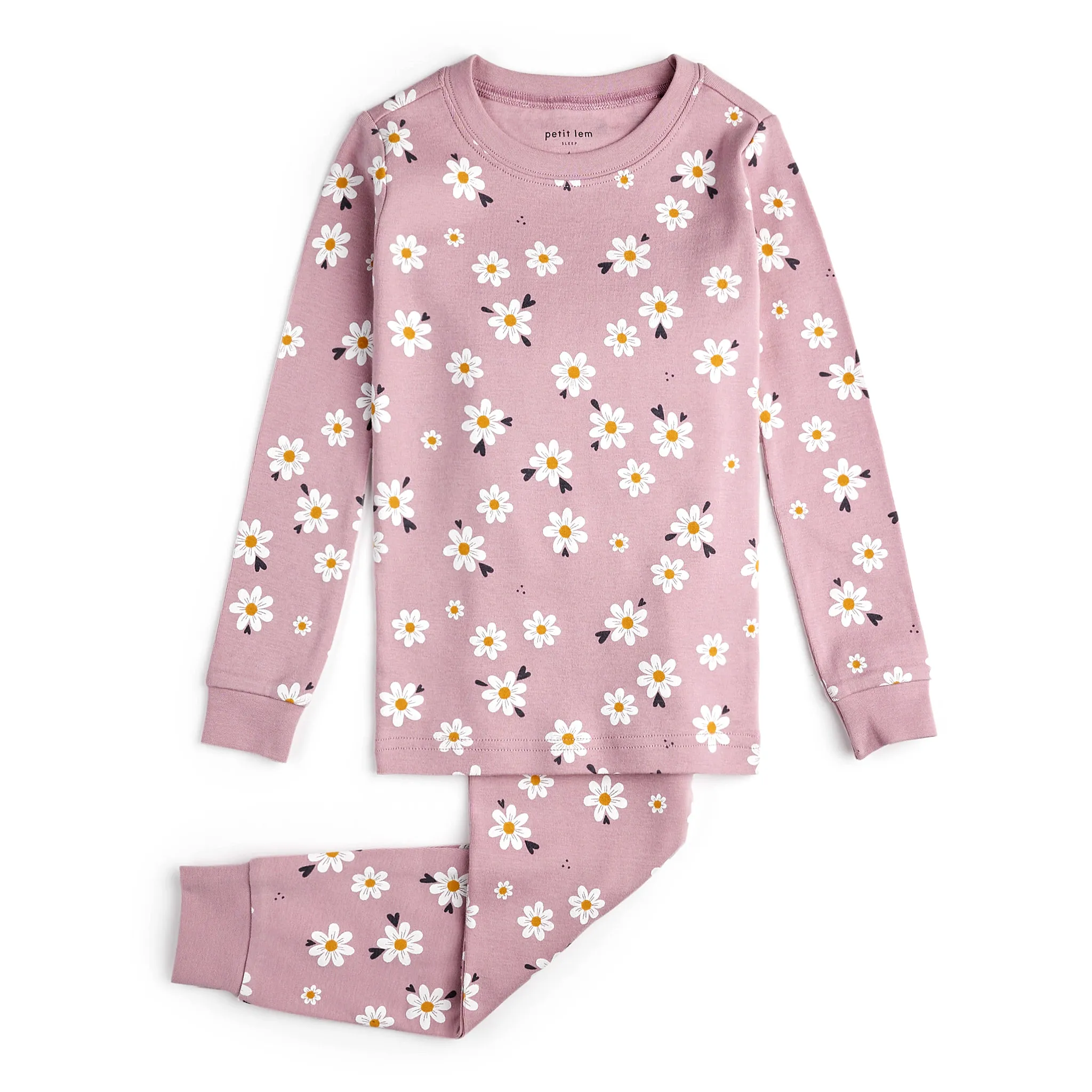 Petit Lem Pyjama Marguerites 2-6x