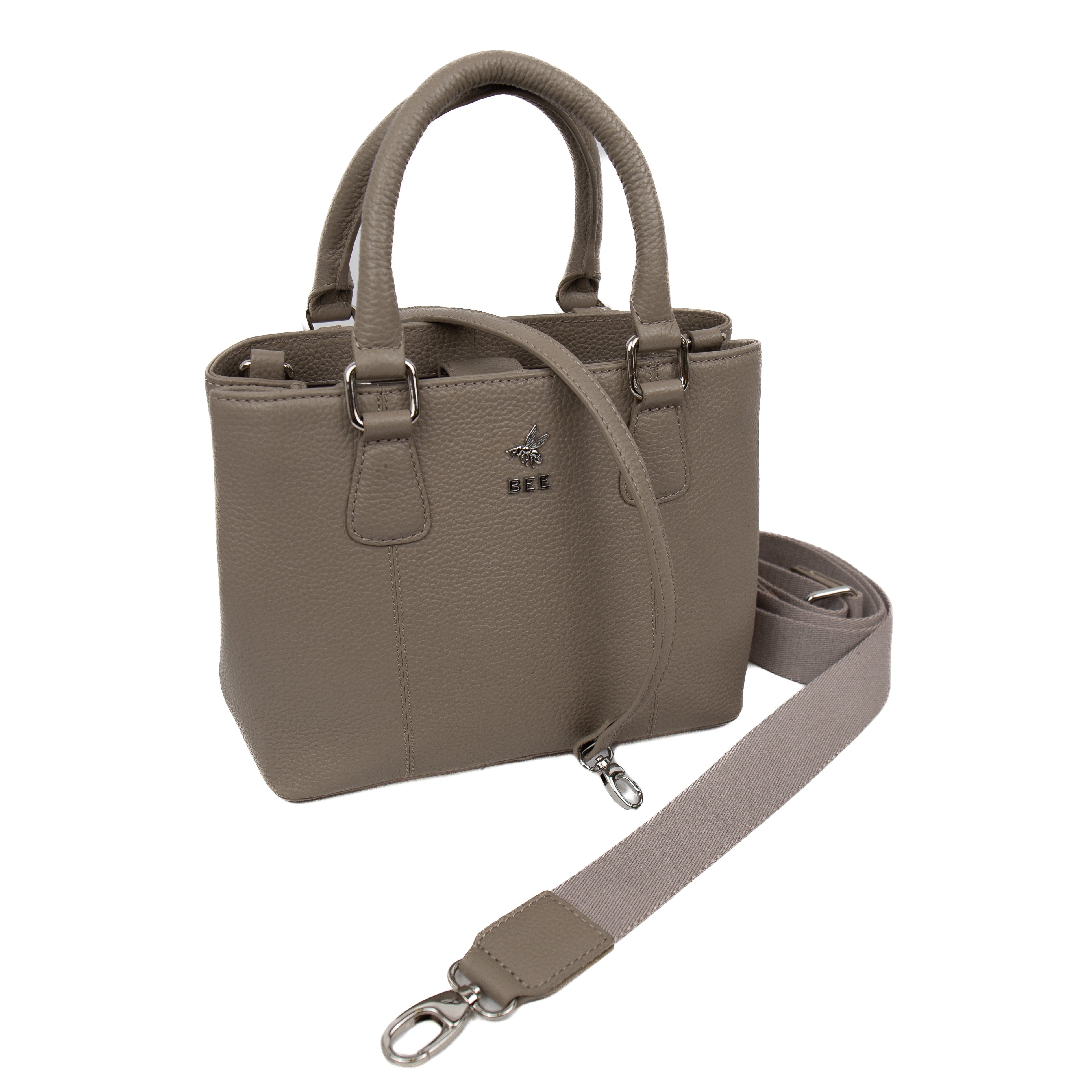 Hand-/schoudertasje 'Kate' Silver Mink Silver Mink