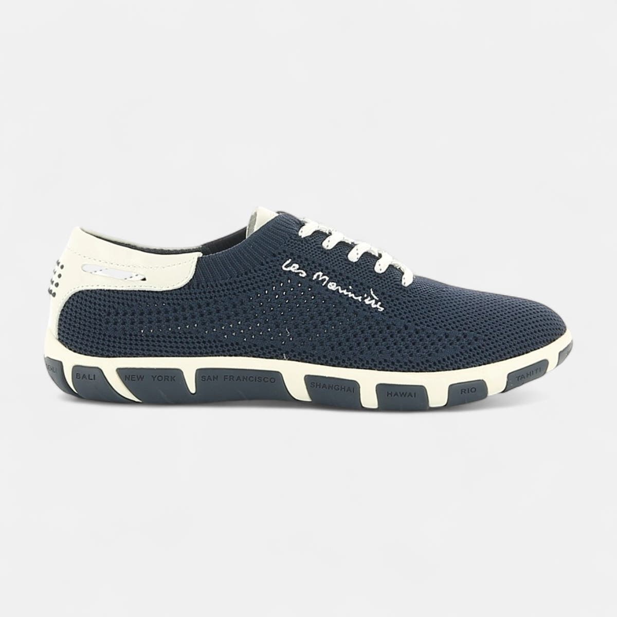 Baskets basses Femme bleu marine