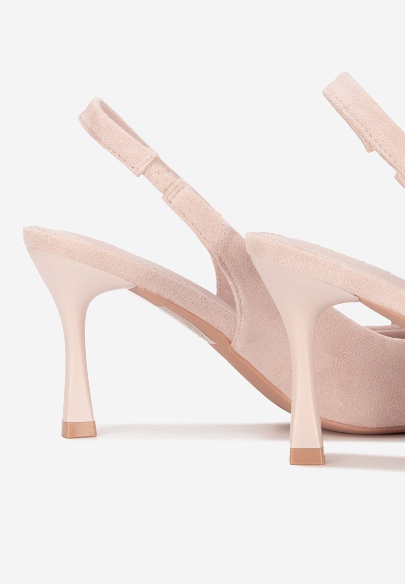 Chaussures slingback roses Kamela