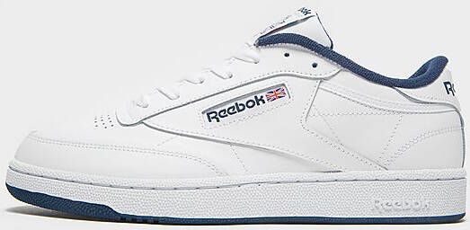 Reebok Classics Club C 85 leren sneakers wit donkerblauw