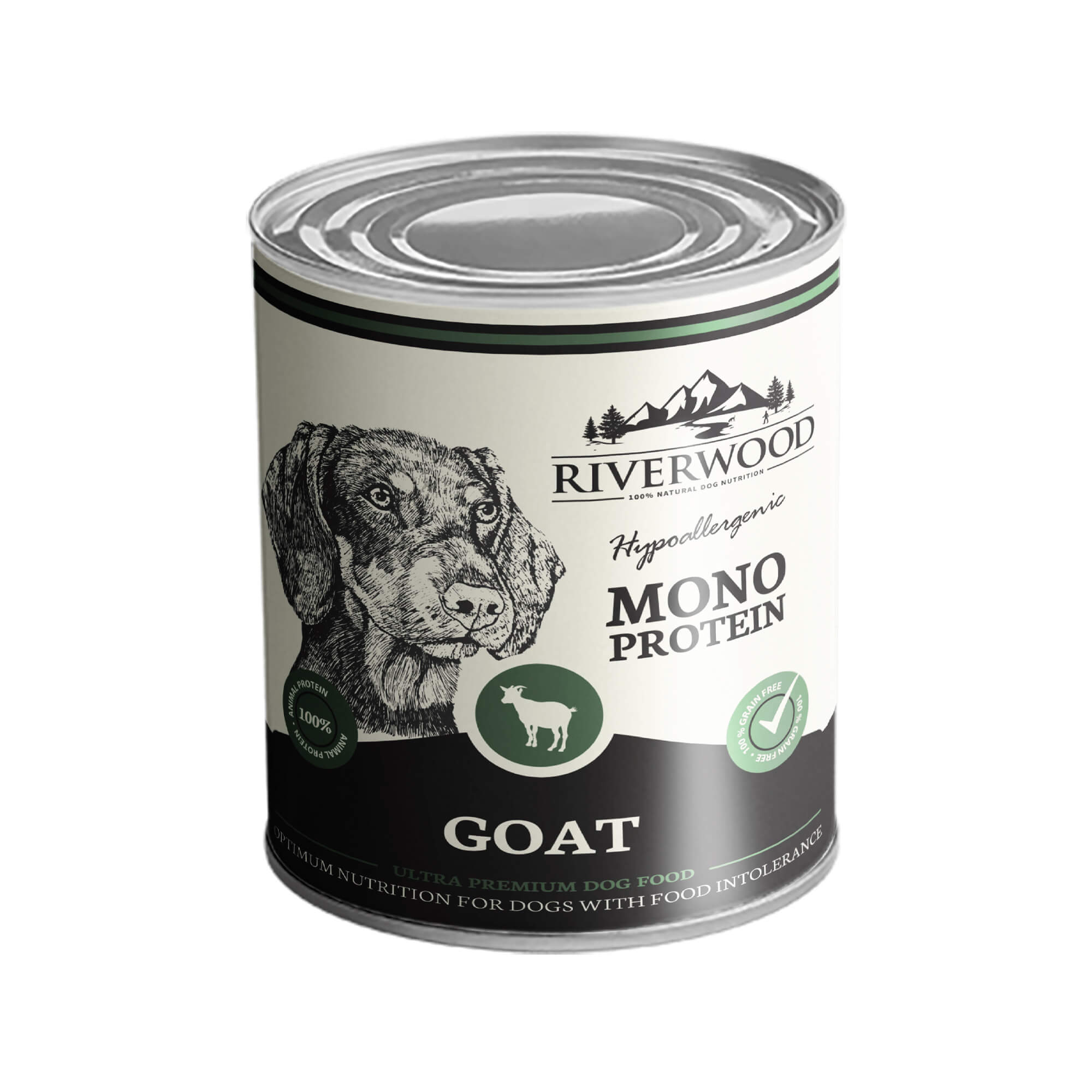 Riverwood Mono Proteïne Hondenvoer - Blik