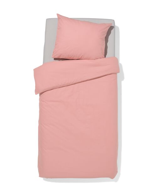 housse de couette en coton doux 140x200/220 blush
