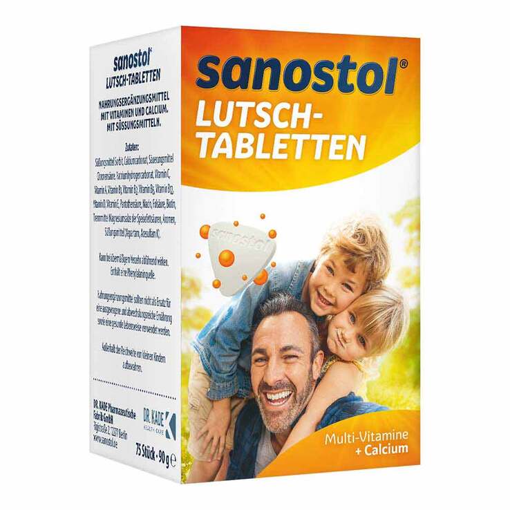 Sanostol Lutschtabletten, 75 St