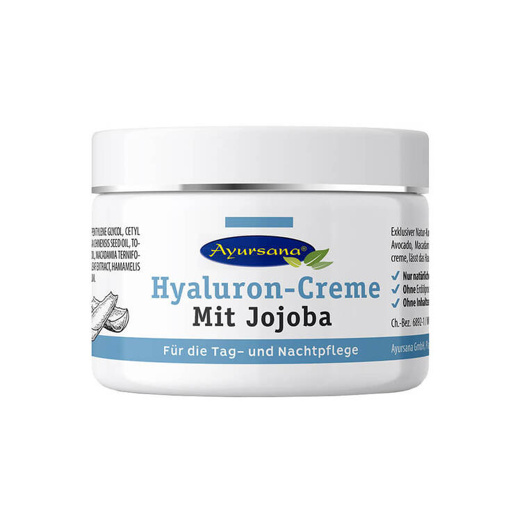 Ayursana Hyaluron-Creme Jojoba, 100 ml