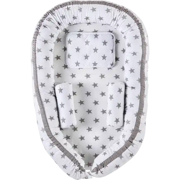Babynest Big Star, Grey