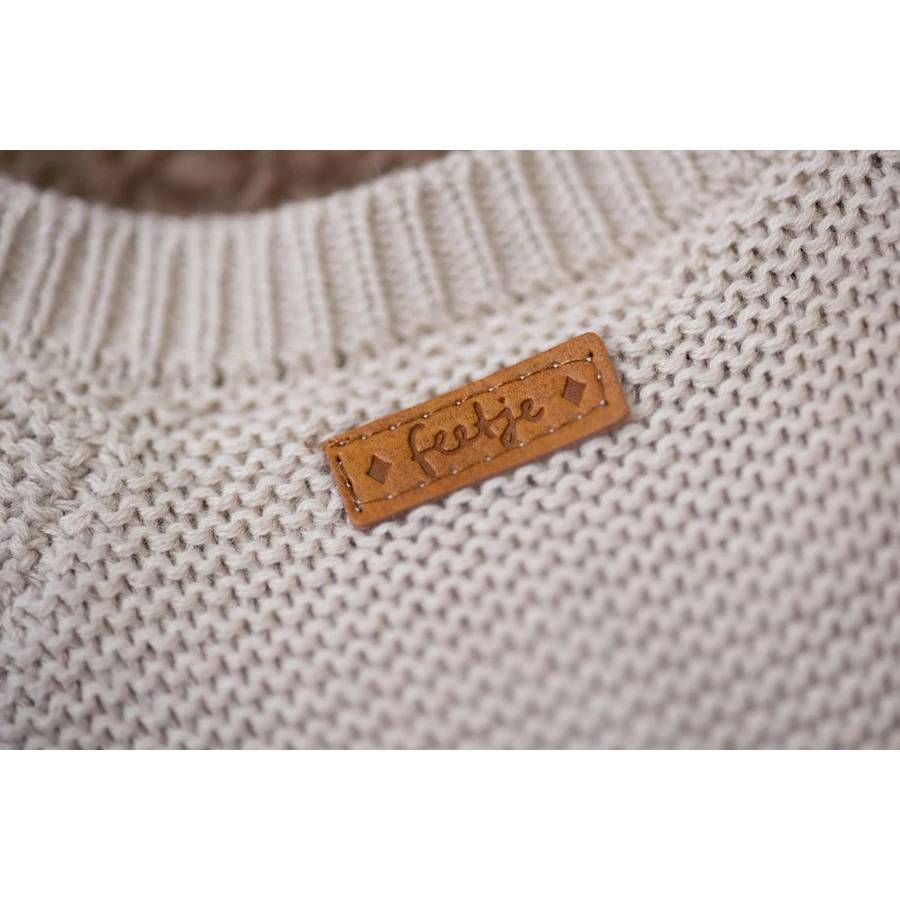 Feetje Strickjacke Brave Natur Melange