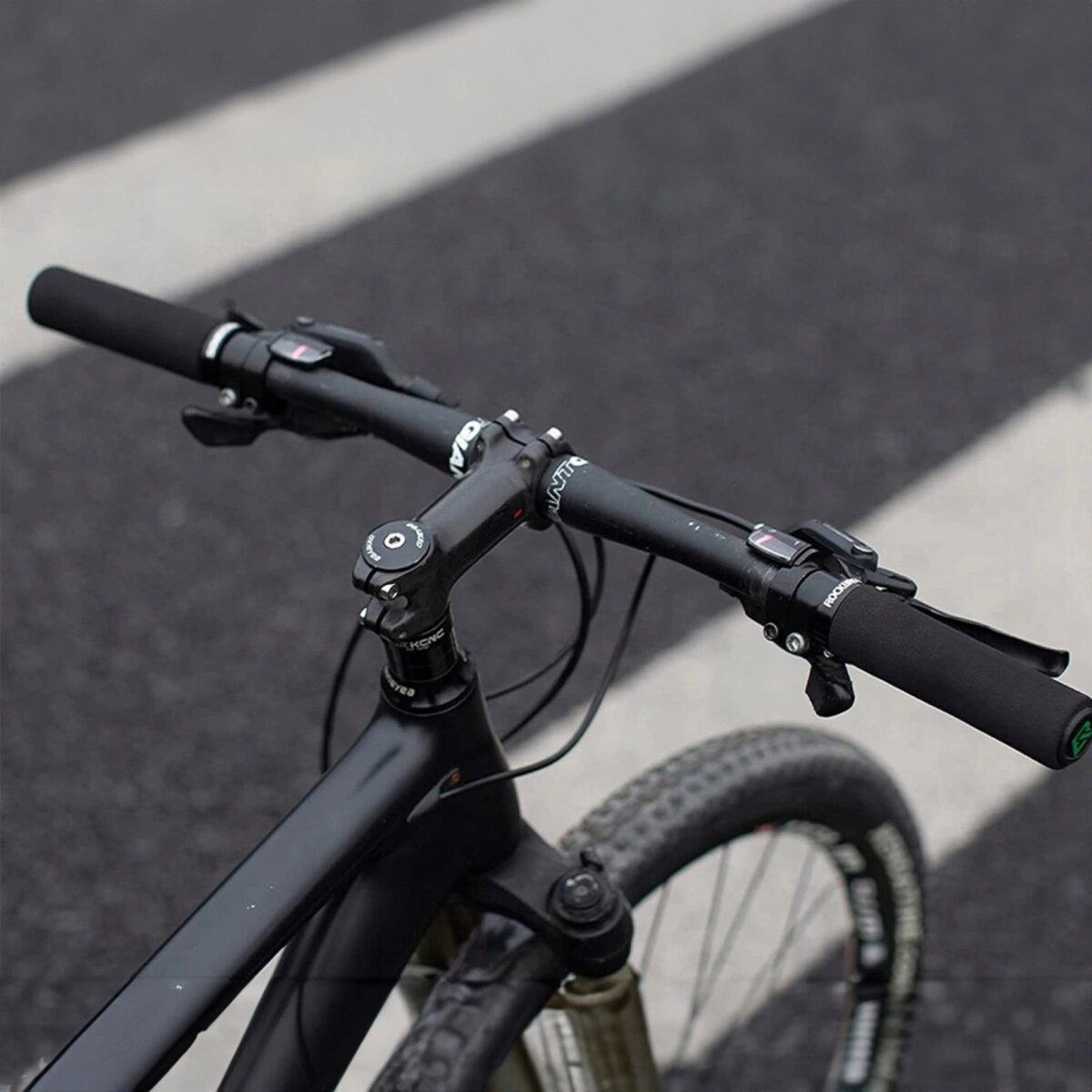 Fahrradgriffe aus Silikonschaum 13 cm