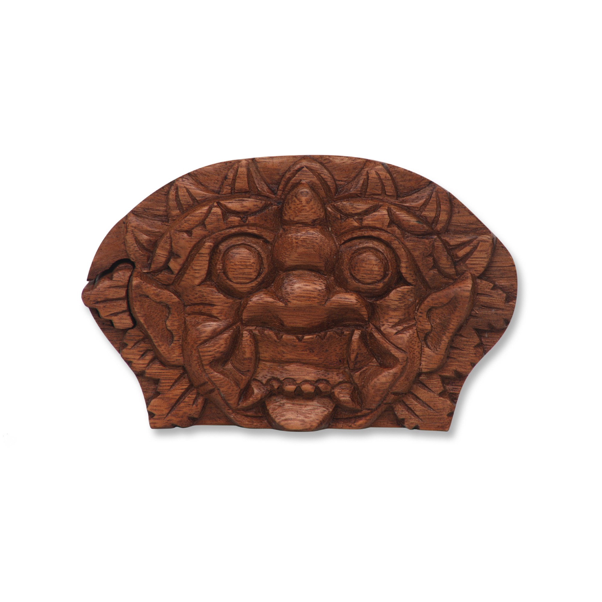Secret Box 'Barong', natur, T 9 cm, B 13 cm, H 7 cm von fischer's lagerhaus