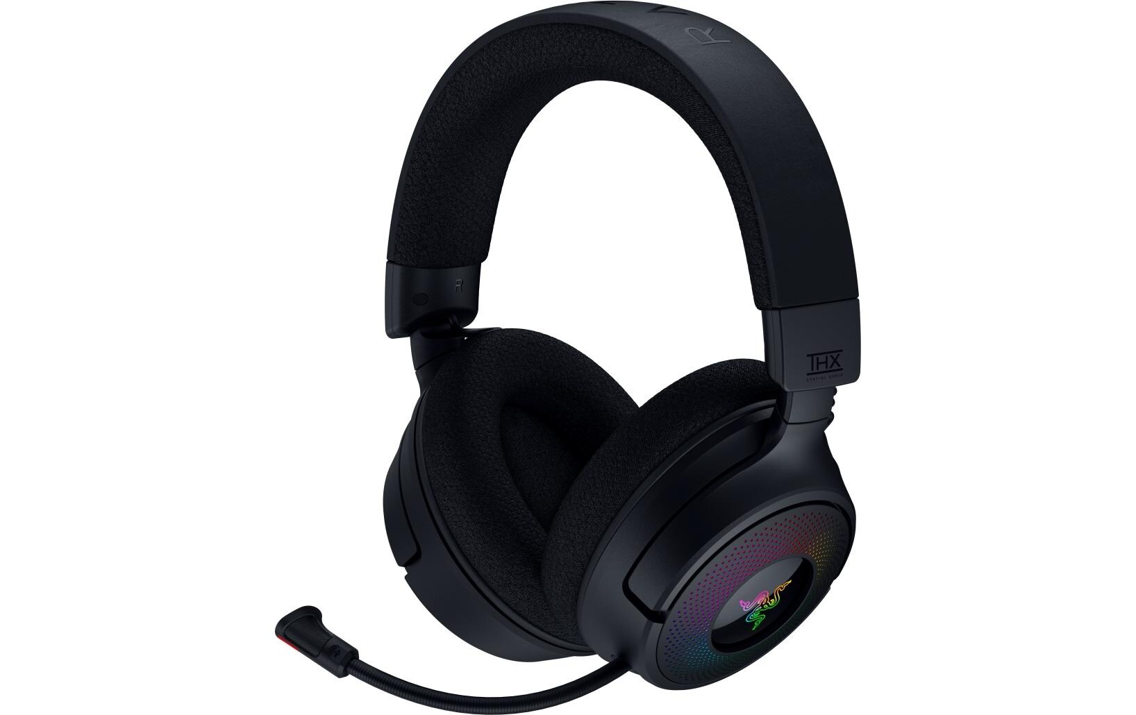 Headset Kraken V4 Schwarz<br>Wireless Over-Ear Gaming Headset mit RGB-Beleuchtung