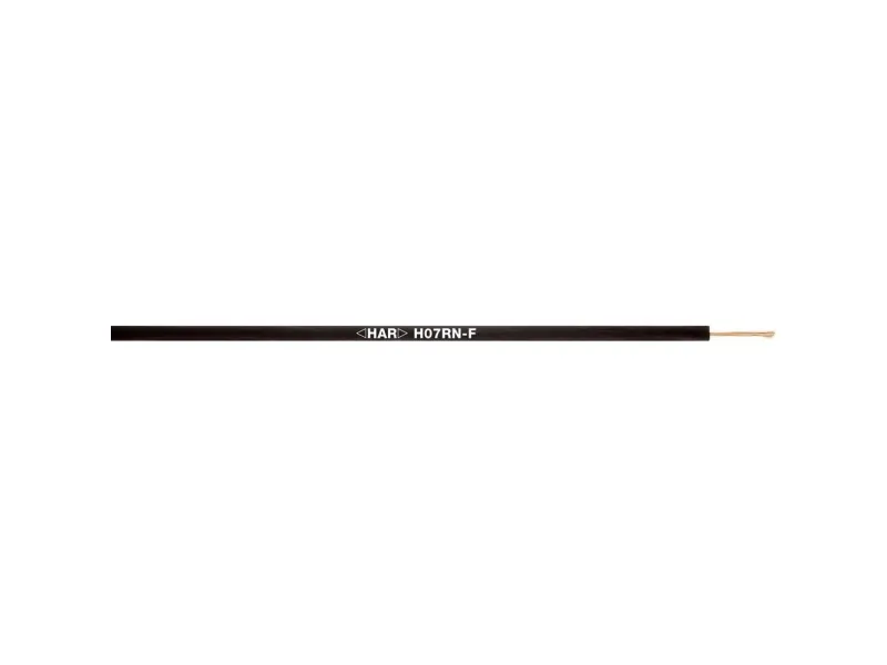 LAPP 4533091/100 Tilslutningskabel H07RN-F 5 x 1 mm² Sort 100 m