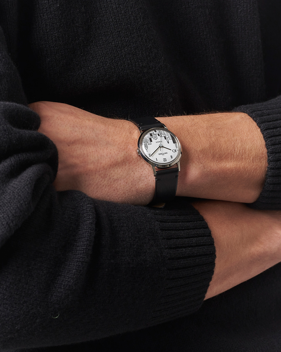 Timex Timex X New Yorker Marlin Hand Wind 34mm White Dial