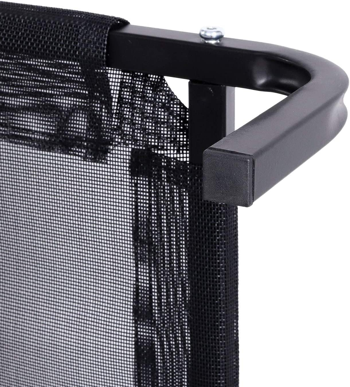 (102x69x21cm) Erhöhtes Hundebett Outdoor Camping Hundeliege Kühlendes Haustierbett - Schwarz
