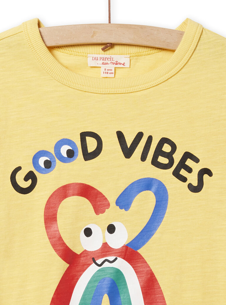 Tee Shirt Manches Courtes Vanille