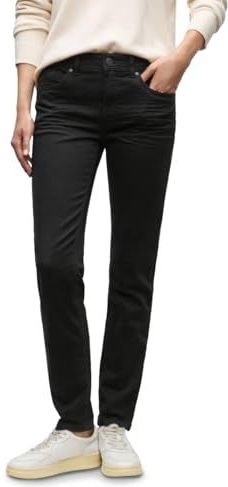 STREET ONE Jeans 'Jane'  zwart