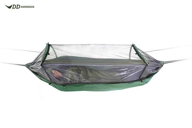 DD Hammocks Frontline Hammock<br>Komplett hengekøye med myggnett og opphengstau!