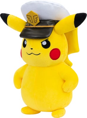Pokémon Kosedyr Captain Pikachu 20 cm