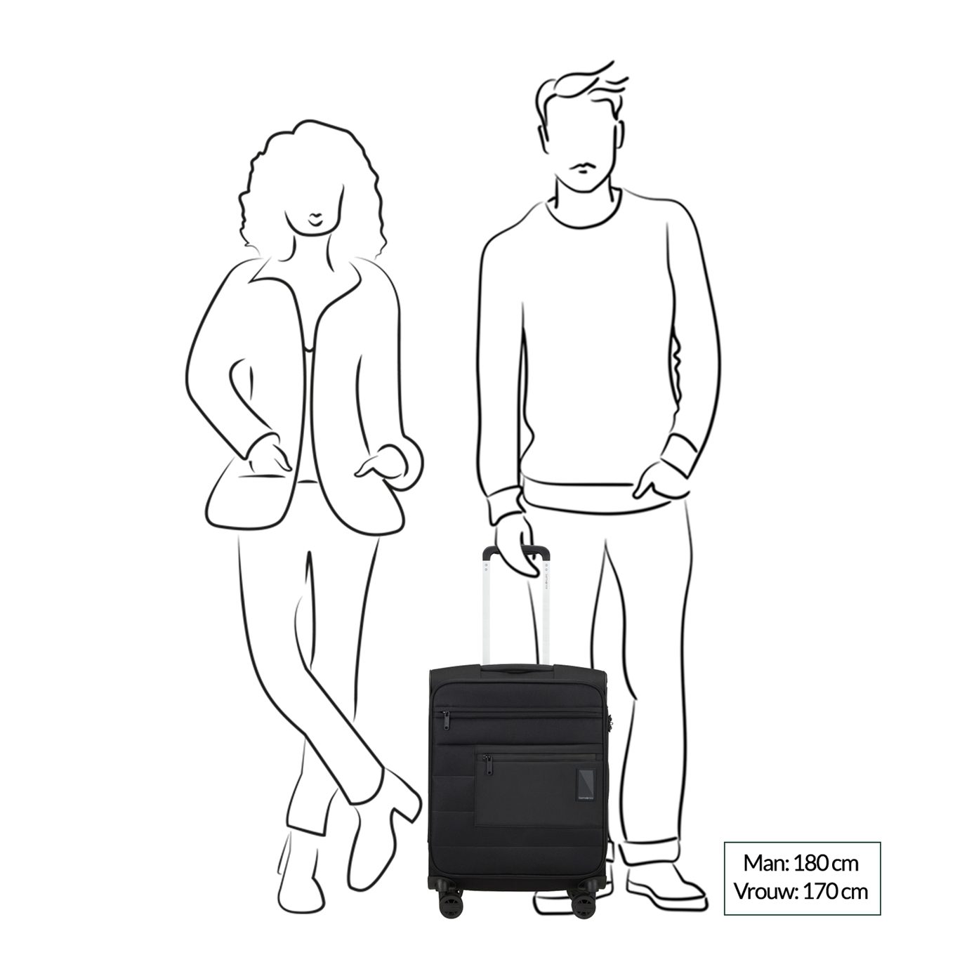 Samsonite Vaycay Spinner 55 cm Golden Yellow
