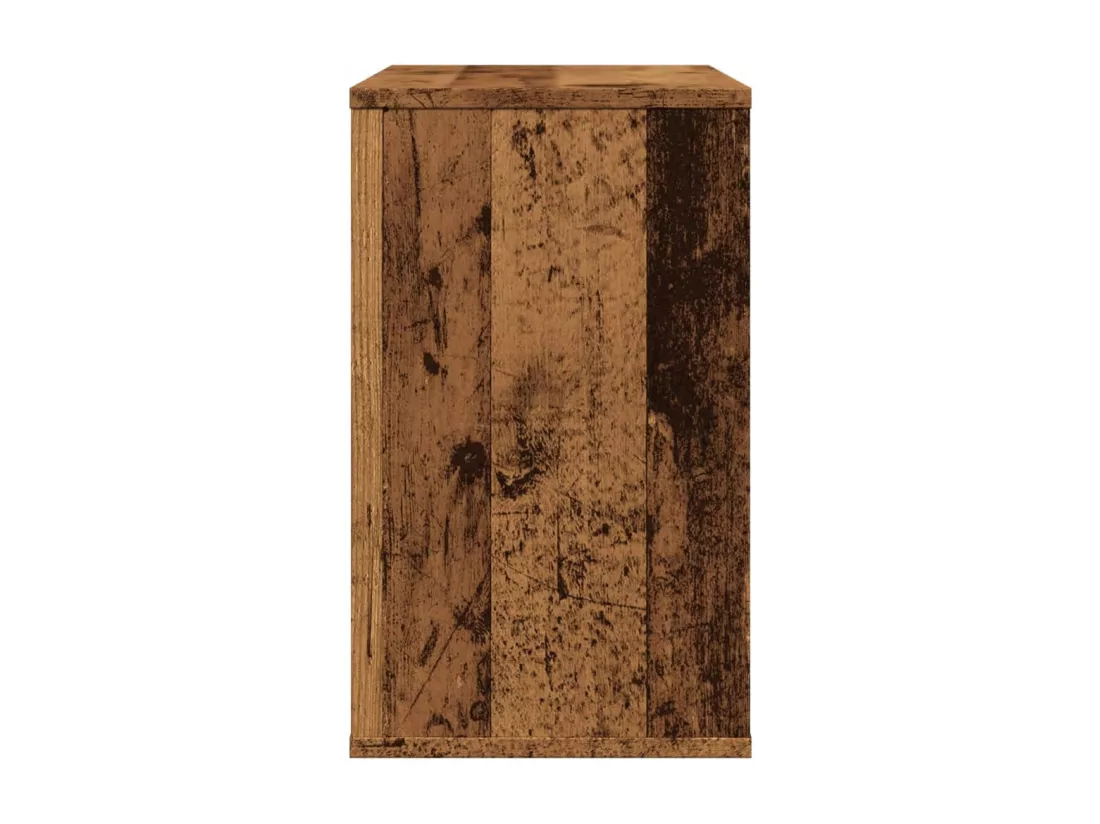 Armoire latérale vieux bois 60x30x50 cm bois d'ingénierie