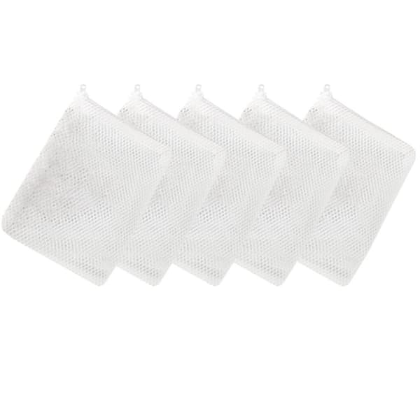 INF Filterposer til akvarium 5-pakning Hvit 30×25 cm