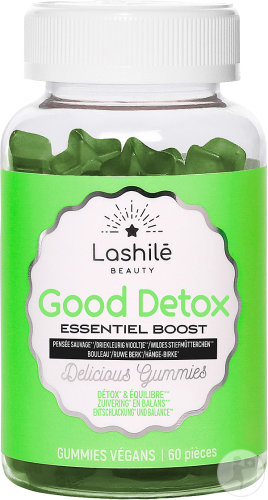 Lashilé Good Detox Essentiel Boost Détoxification De L'Organisme Complément Alimentaire 60 Gummies