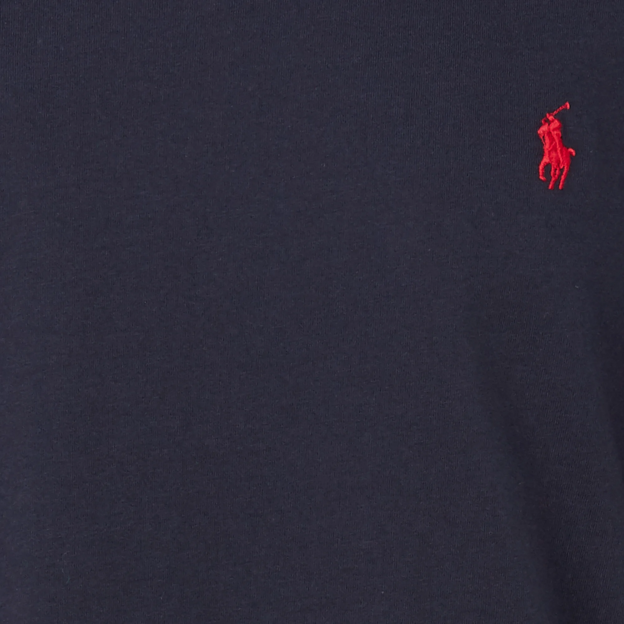 Tee-shirt col rond slim-fit en coton | Bleu