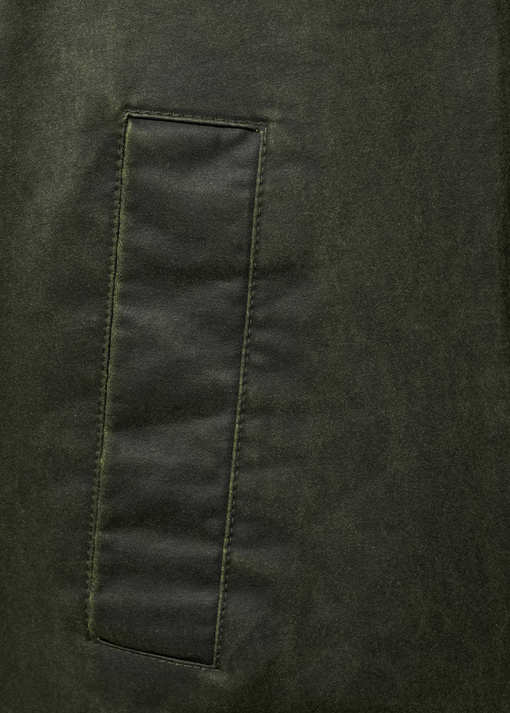 MANGO TEEN parka donkergroen