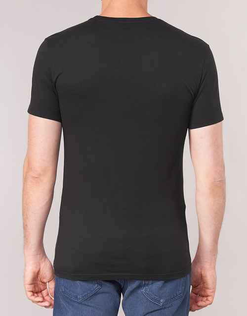 Levi's - SLIM 2PK CREWNECK 1 Negro
