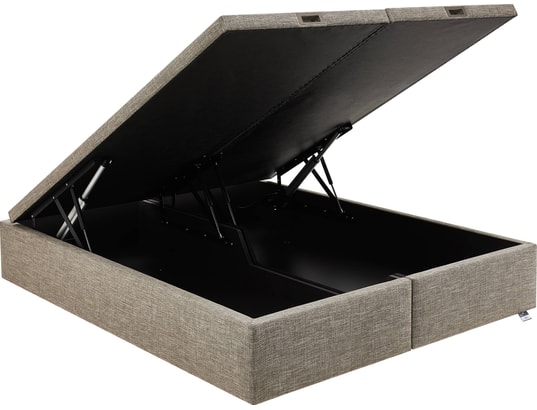 TEMPUR - Sommier 160 x 200 Premium Swift électrique 160x200 tissé sauge D70