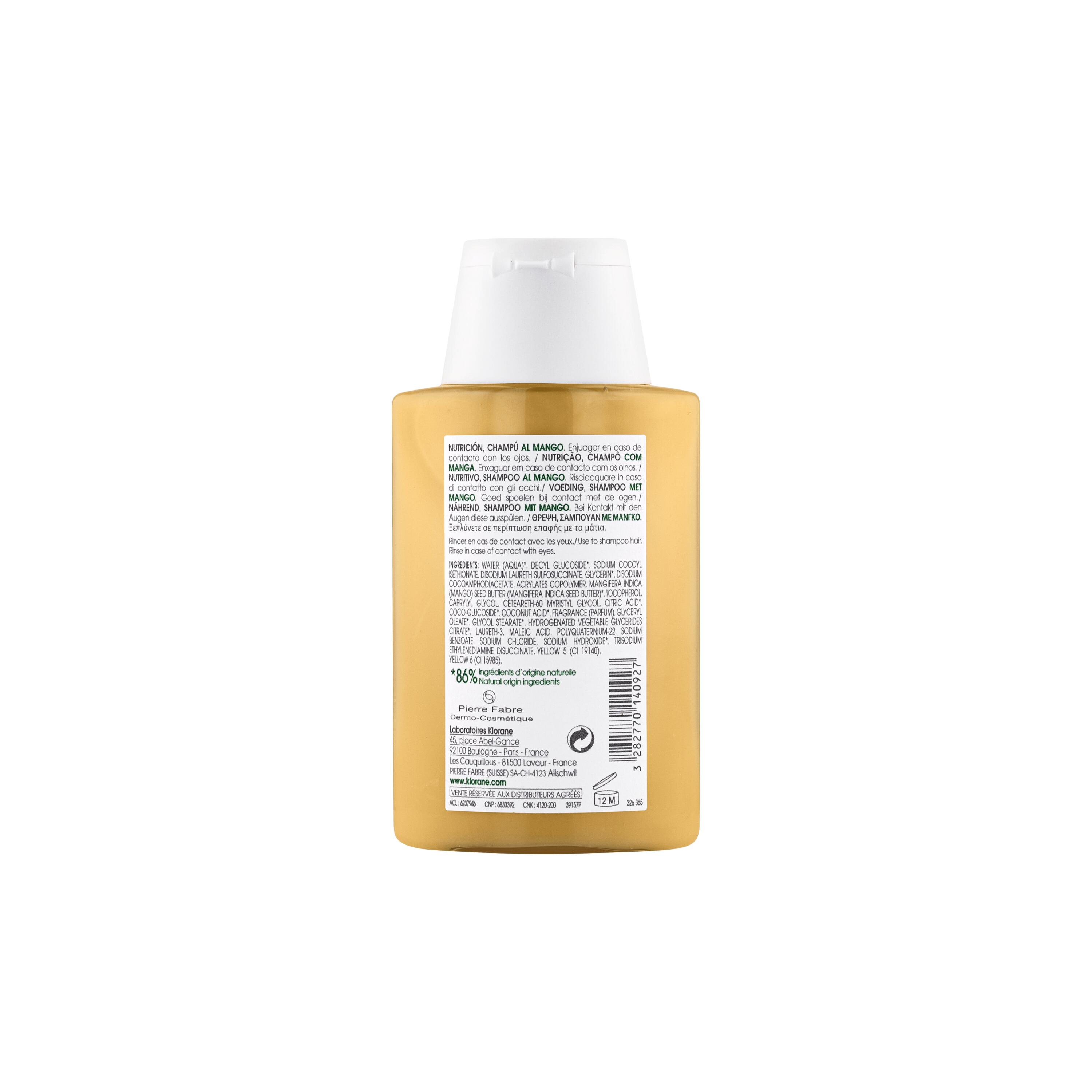 Klorane Mango Shampoo 100 ml