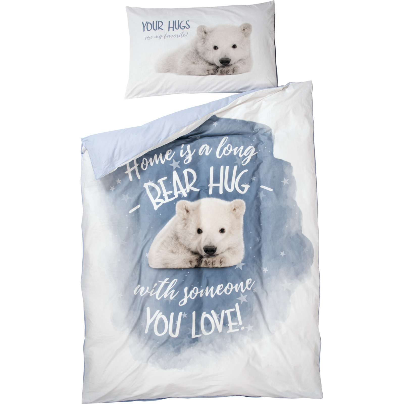 Bettwäsche mit Eisbär