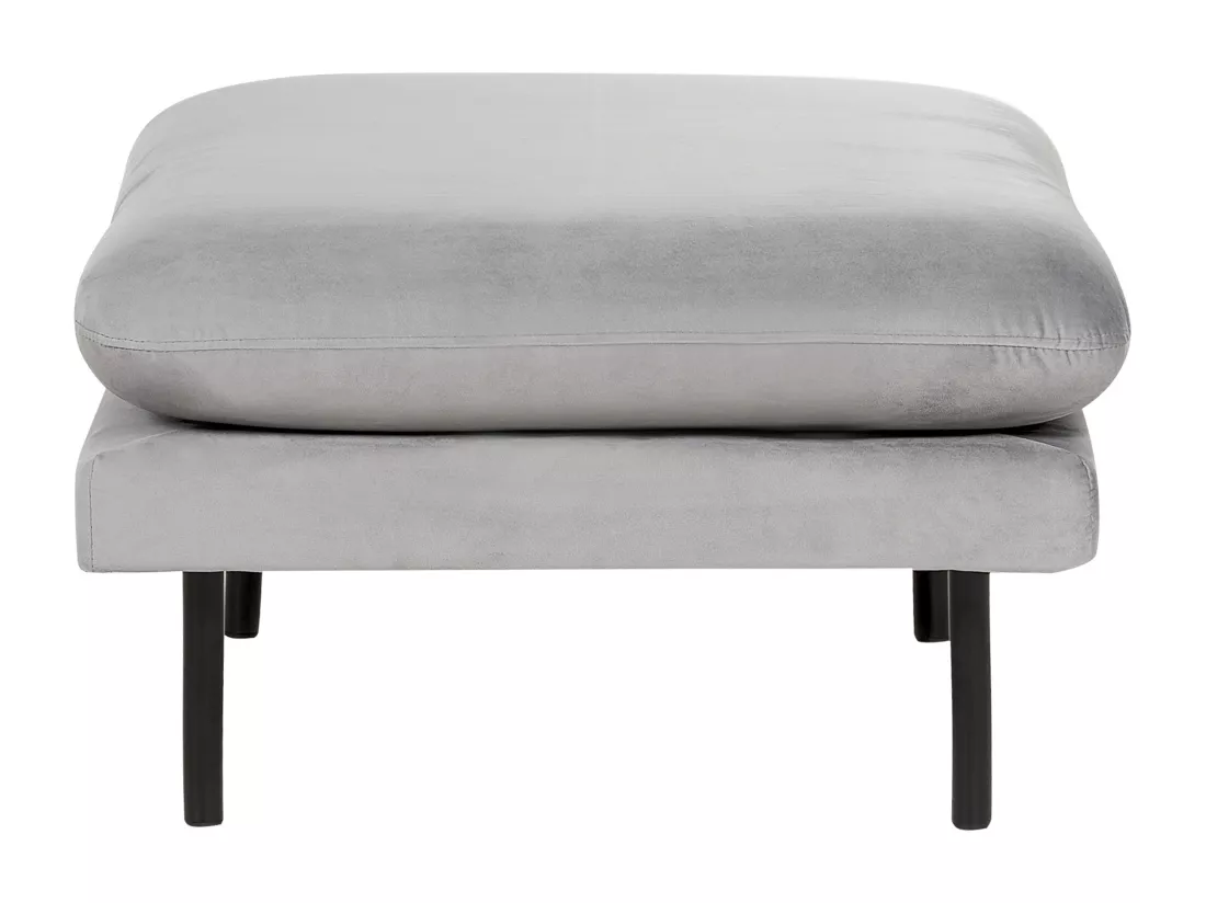 Ottoman VINTERBRO Velours Gris