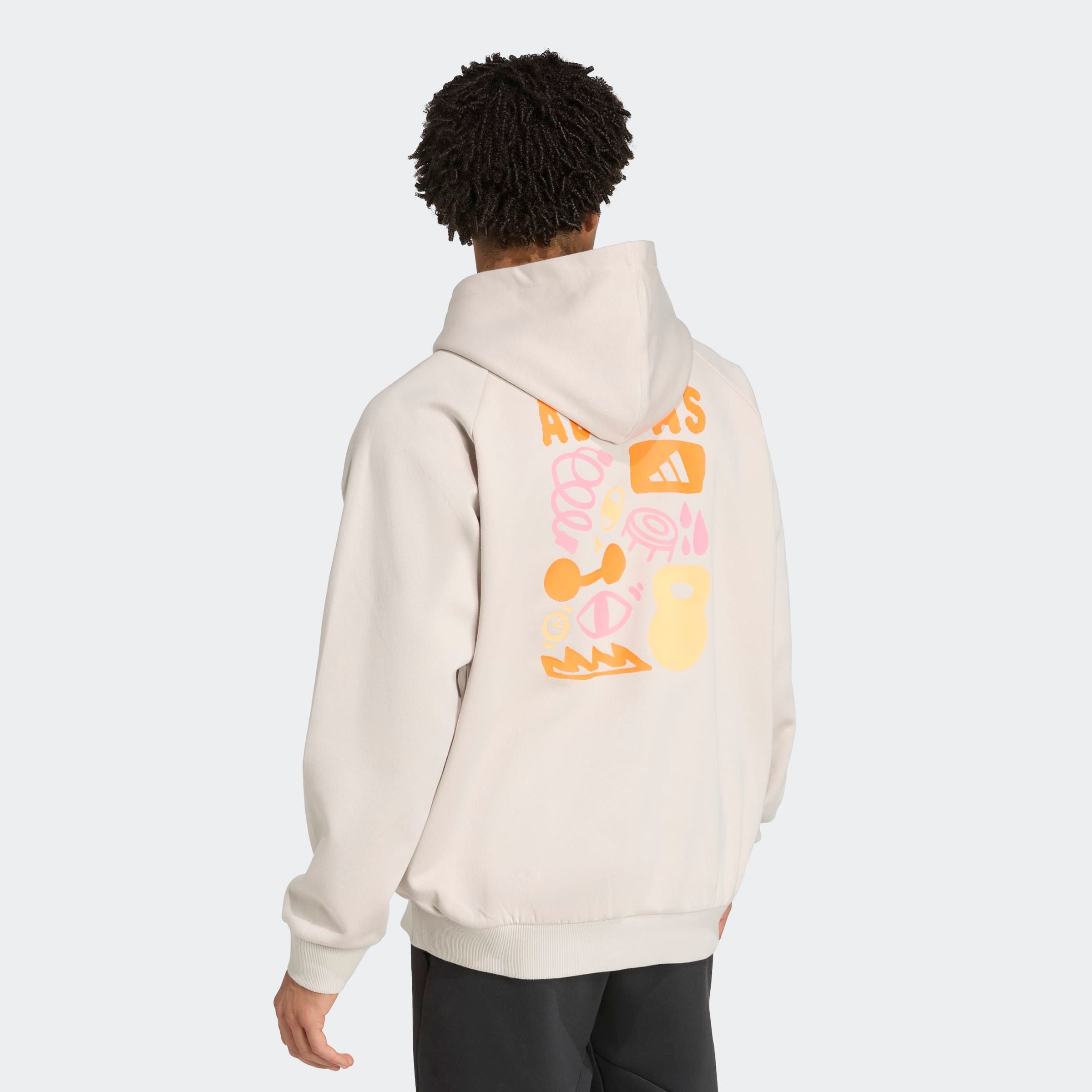 adidas Performance Kapuzensweatjacke »GFX HOODIE«, 1 Stk.