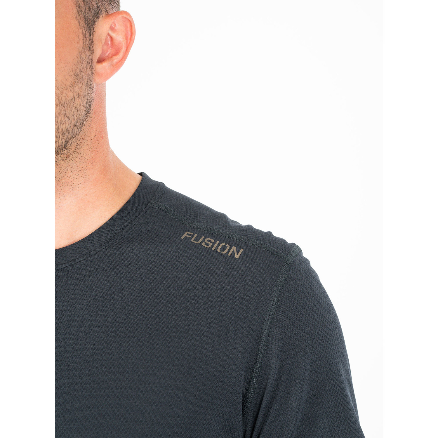 Fusion Run Shirt Short Tight Set Men