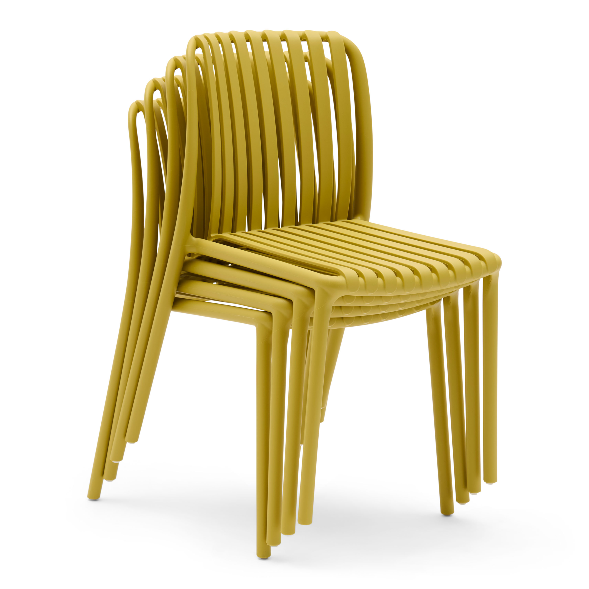 Tuinstoel Daphne golden olive - set van 4