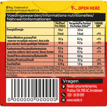 MAGGI KUBOR bouillon 32 blokjes