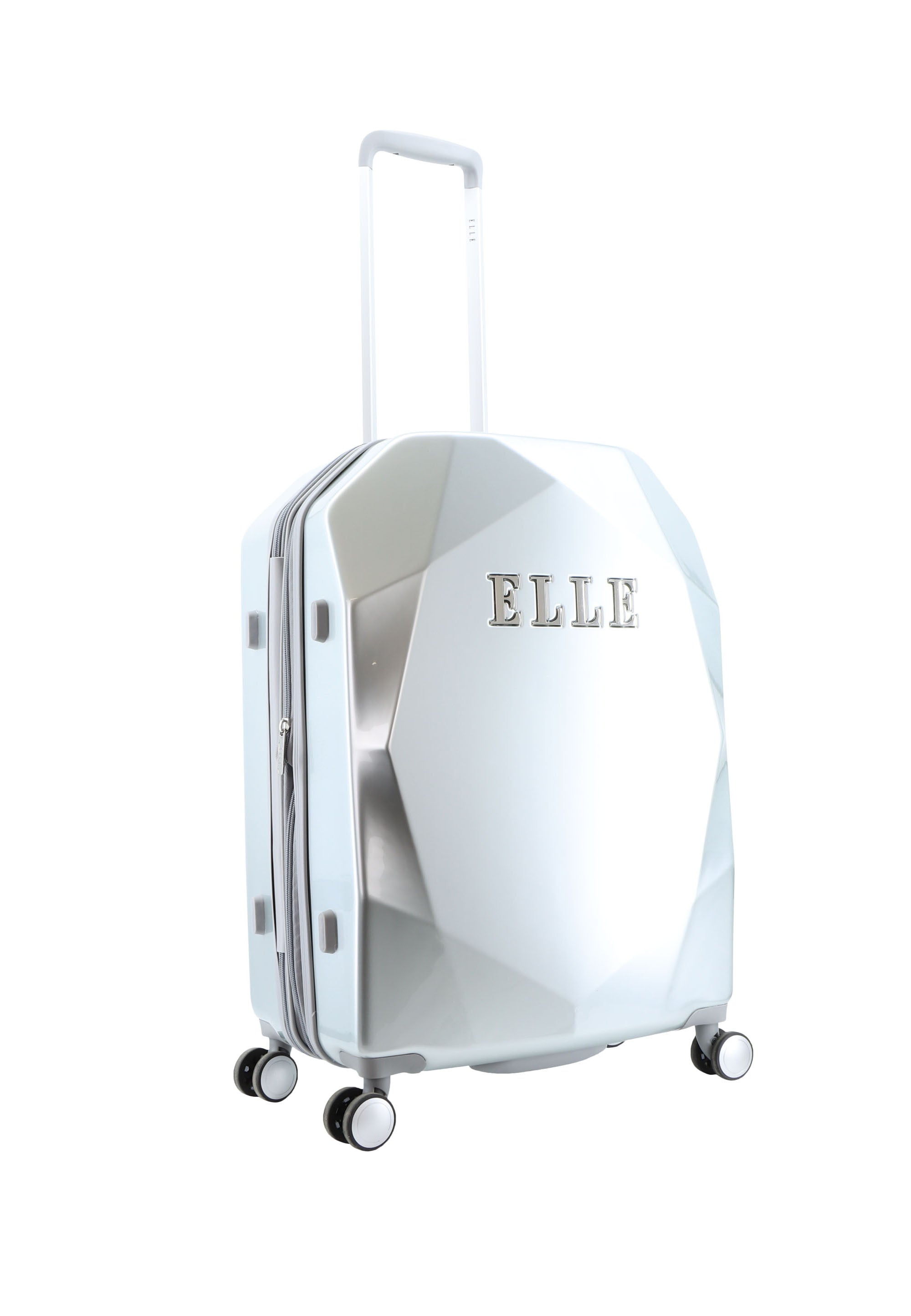 ELLE Diamond 67 cm reiskoffer - Silver
