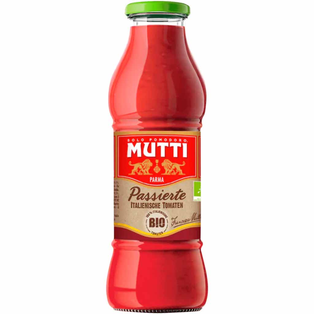MUTTI Parma Bio Passierte Italienische Tomaten, 560 g MHD:31.8.27