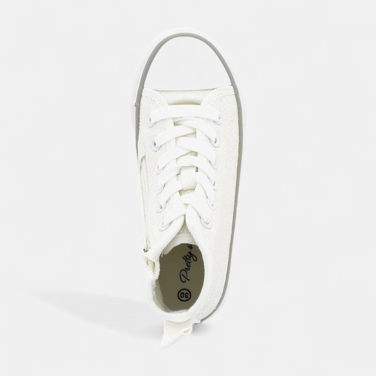 Baskets en toile Fille blanc