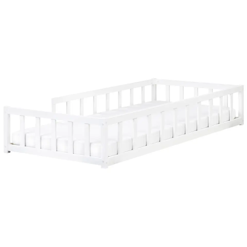 MEYMAC - Kinderbed - Wit - 90 x 200 cm - Dennenhout