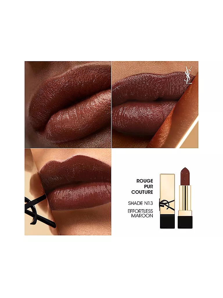 YVES SAINT LAURENT Lippenstift - Rouge Pur Couture (N13) dunkelrot