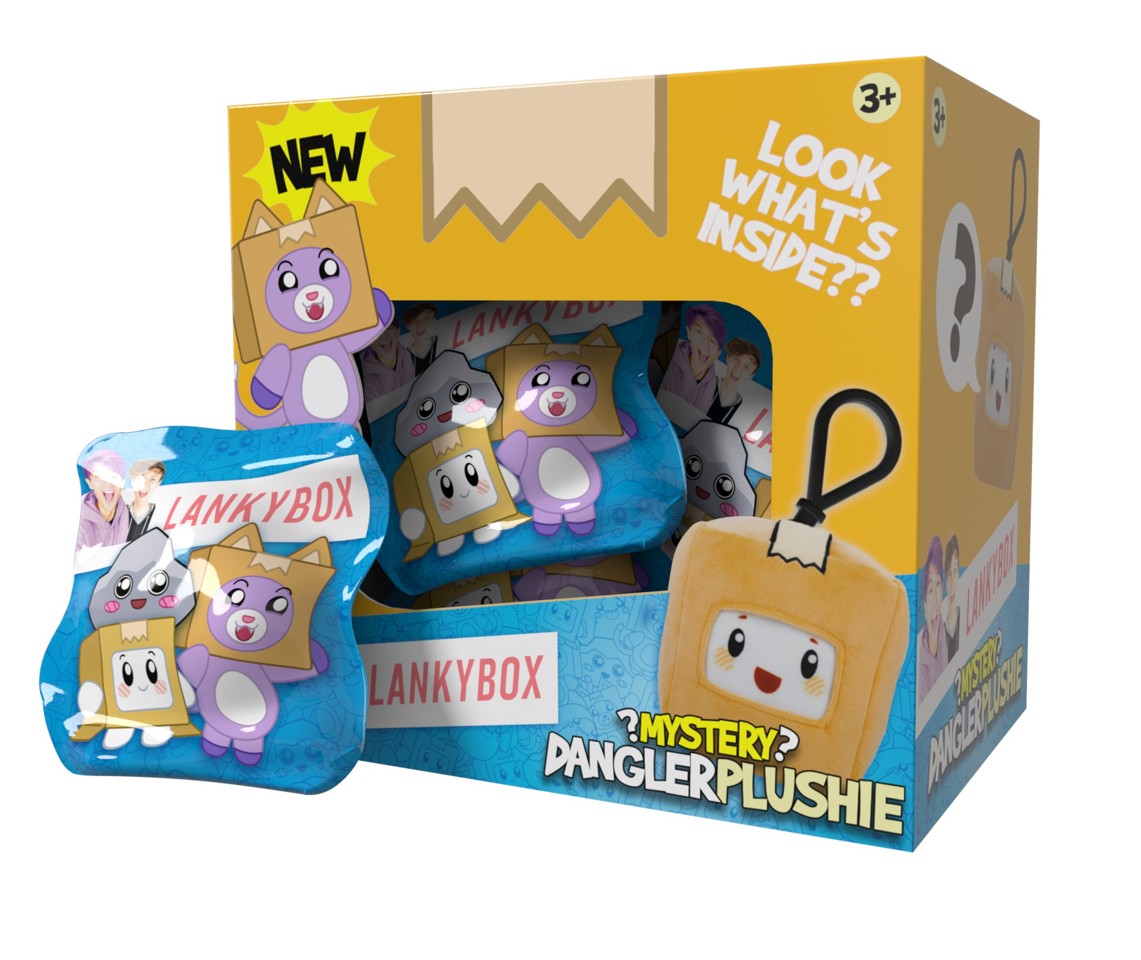 LANKYBOX MYSTERY CLIP ON PLUSH ASS CDU