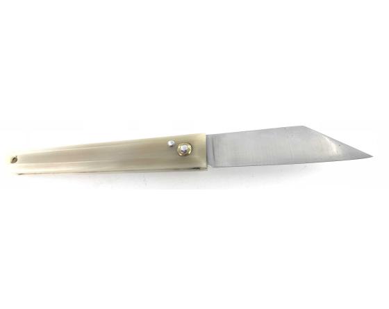 Le Montpellier Grand Modèle Corne Blonde Couteau de poche par Cognet Douk Douk